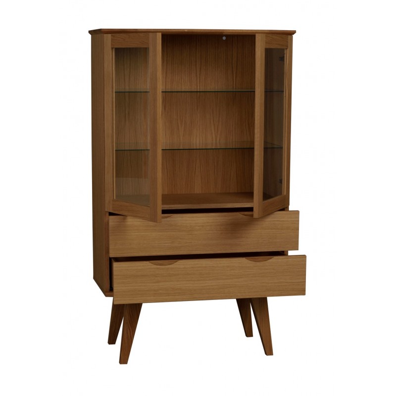 RO Filip Display Cabinet Oak